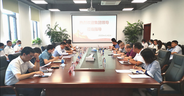 集團(tuán)黨委副書記、總經(jīng)理吳波一行到沈陽航空工業(yè)發(fā)展有限公司調(diào)研指導(dǎo)